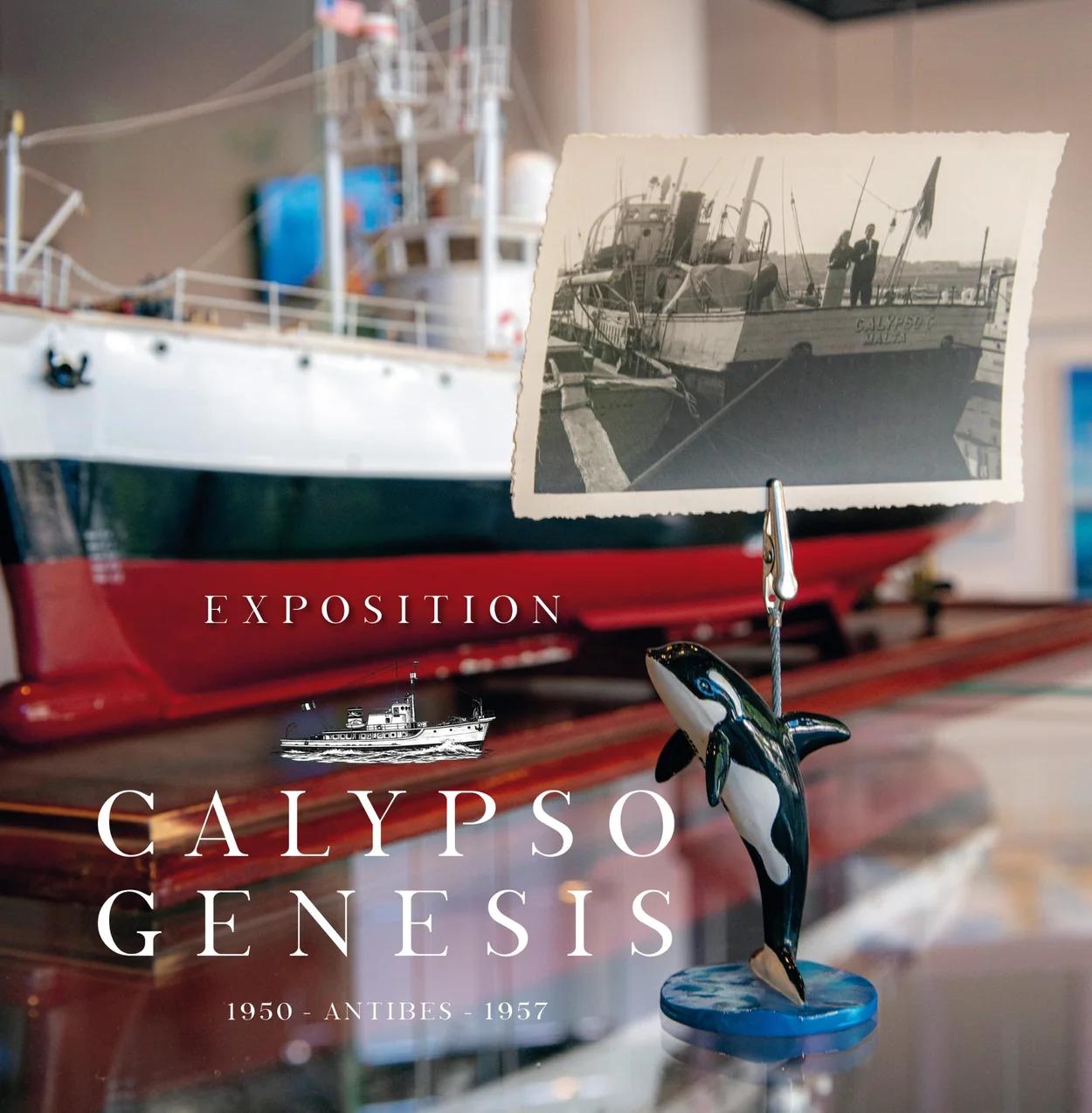 Couverture de l’album de l’exposition Calypso Genesis